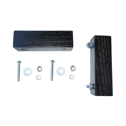 US Made Wood Spacer Block Pair for Hood (made in USA) Fits  46-49 CJ-2A