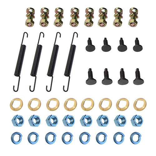 Complete Brake Spring & Hardware Master Kit Fits  41-66 MB, GPW, CJ-2A, 3A, M38