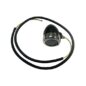 Original Reproduction Chrome Parking Lamp Assembly (RH) Fits  46-48 CJ-2A (with recessed parking lights)