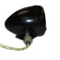 Replacement Black Parking Lamp Assembly (LH) Fits  46-48 CJ-2A (with recessed parking lights)