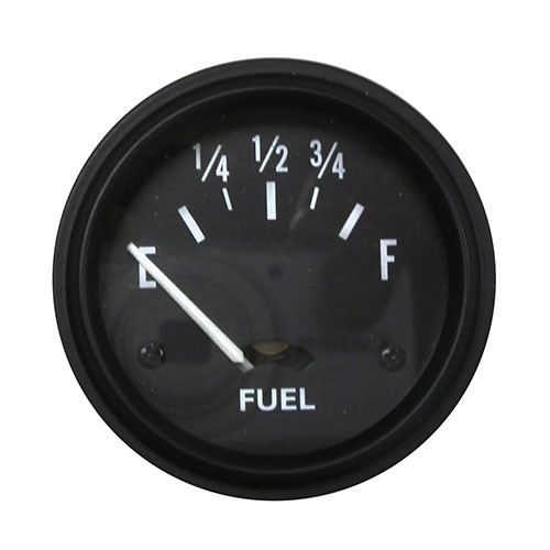 Instrument Panel Fuel Gauge (12 volt)  Fits 41-66 MB, GPW, CJ-2A, 3A, 3B, M38, M38A1