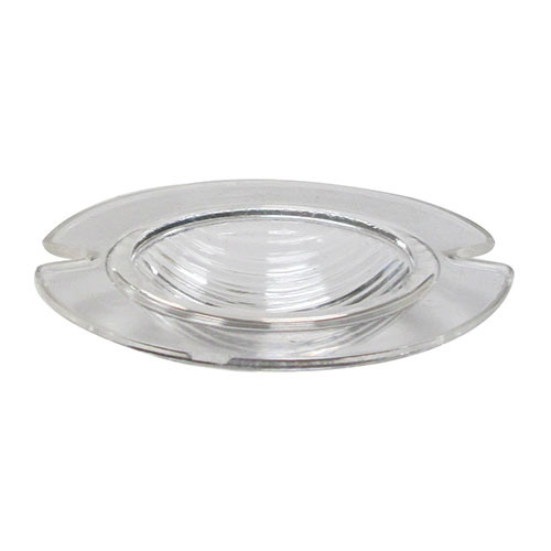 Clear Plastic Parking Light Lens  Fits  46-53 CJ-2A, 3A