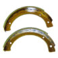 Emergency Brake Shoe Set  Fits  43-71 MB, GPW, CJ-2A, 3A, 3B, 5, M38