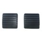 Clutch & Brake Pedal Rubber Pad (sold as pair) Fits 67-73 CJ-5, Jeepster Commando