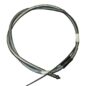 US Made Emergency Front Hand Brake Cable (59-1/2") Fits  46-51 Station Wagon