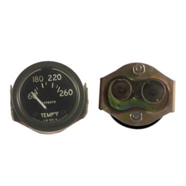 NOS Instrument Panel Temperature Gauge (24 volt) Fits 50-66 M38, M38A1 (douglas, metal connections)
