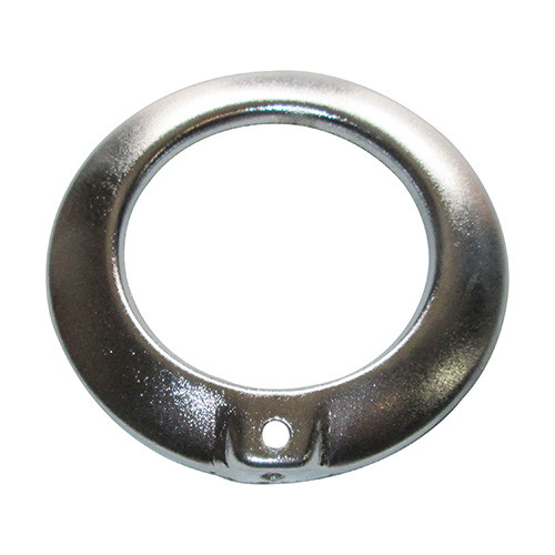 Chrome Parking Light Bezel (one mounting hole style)  Fits  50-51 Truck, Station Wagon, Jeepster