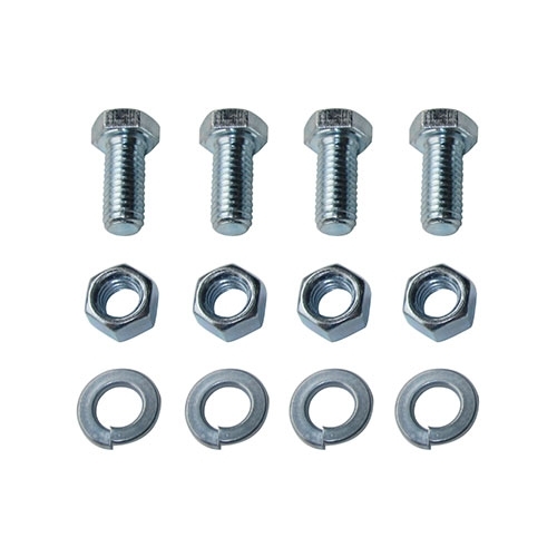 Tailgate Hinge to Body Hardware Kit Fits 46-71 CJ-2A, 3A, 3B, 5, M38