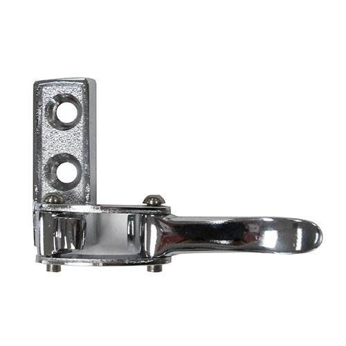 Chrome Convertible Hold Down Handle with Bracket (LH)  Fits  48-51 Jeepster