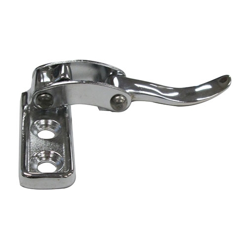 Chrome Convertible Hold Down Handle with Bracket (RH)  Fits  48-51 Jeepster