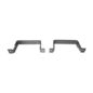 US Made Windshield to Hood Rest Kit (pair) Fits  52-68 CJ-5, M38A1