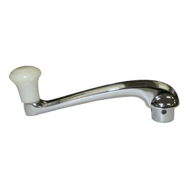 Chrome Window Handle Crank with Ivory Knob  Fits  46-64 Truck & Station Wagon