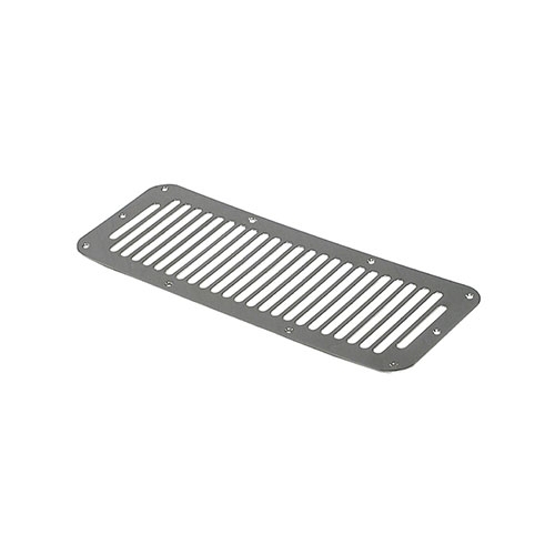 Cowl Vent Cover in Stainless Fits 76-86 CJ