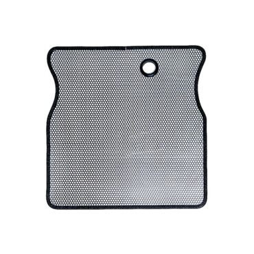 Radiator Bug Shield in Stainless  Fits  76-86 CJ