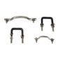 Windshield Tie Down Kit in Stainless  Fits  76-86 CJ