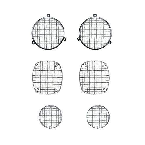 Stone Guard Kit in Stainless Fits 76-86 CJ