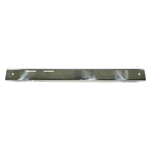 Front Bumper Overlay in Stainless  Fits  76-86 CJ