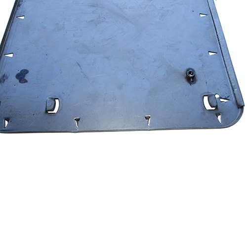 US Made Seat Frame Bottom Pan (with Upholstery Hooks - 2 required)  Fits 46-64 CJ-2A, 3A, 3B (for driver or passenger side)