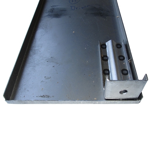 Driver Side Tail Light Body Panel with Angle Body Support  Fits 46-71 CJ-2A, 3A, 3B, 5, M38, M38A1