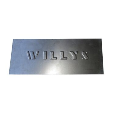 Large "Willys" Patch Panel Fits 41-71 Willys & Jeep