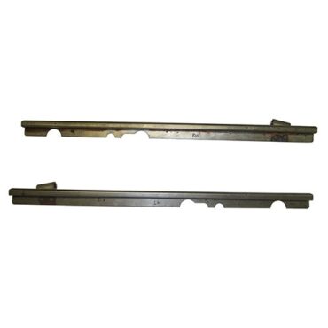 US Made Upper Door Frame Rope Channel (pair) Fits 49-53 CJ-3A, M38