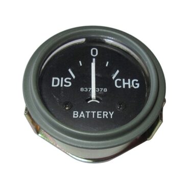 New Instrument Panel Amp Gauge (24 Volt - Early) Fits 50-66 M38, M38A1 (douglas, metal connections)