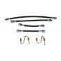 Front & Rear Brake Hose Kit (with frame to steel S-tubes) Fits : 41-45 MB, GPW