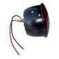 US Made Plastic Tail & Stop Light Assembly for Passenger Side (12 volt) Fits  46-55 Jeep & Willys