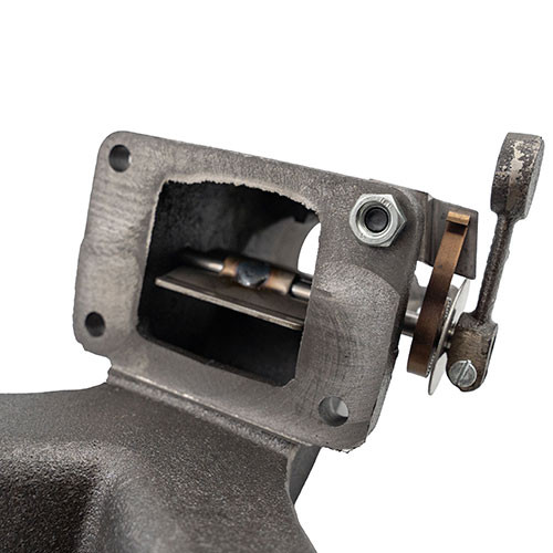 Original Reproduction Exhaust Manifold with Heat Riser Kit Fits 41-53 Jeep & Willys with 4-134 L engine