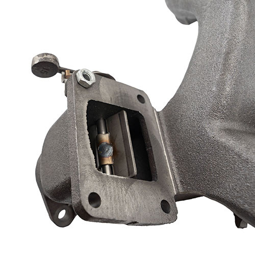 Original Reproduction Exhaust Manifold with Heat Riser Kit Fits 41-53 Jeep & Willys with 4-134 L engine