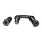 Leaf Spring Shackle Kit (Left Hand Thread) Fits 41-58 MB, GPW, CJ-2A, 3A, 3B, 5, M38 (greasable)