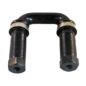 Front Leaf Spring Shackle Kit (Left Hand Thread) Fits  46-64 Truck, Station Wagon (greasable)