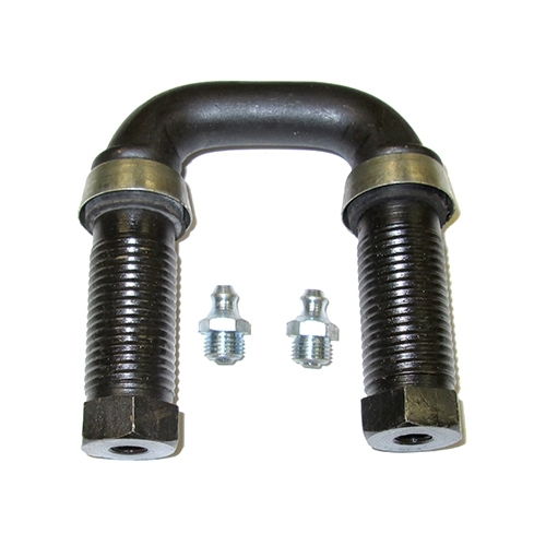 Front Leaf Spring Shackle Kit (Right Hand Thread) Fits  46-64 Truck, Station Wagon (greasable)