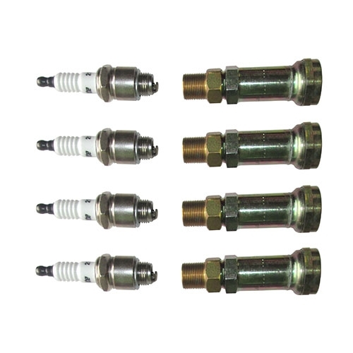 Metal 24 Volt Spark Plug Adapter Kit  Fits 50-66 M38, M38A1