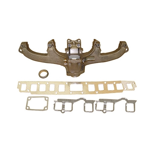 Exhaust Manifold Kit with Gasket  Fits  76-80 CJ with 6 Cylinder 199 232 258