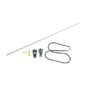 Radio Antenna Kit in Chrome  Fits  76-86 CJ