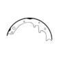 Rear Brake Shoe Set with 10" Brakes  Fits  78-86 CJ