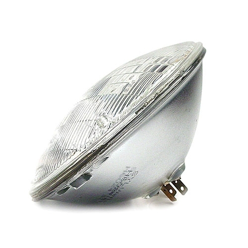 Round Halogen Headlight Bulb  Fits  76-86 CJ