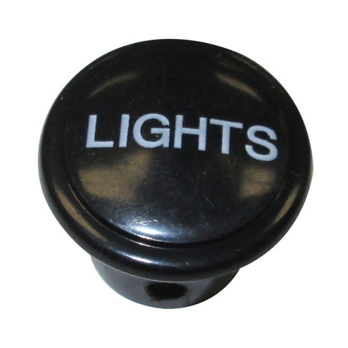Headlight Light Switch Knob (Black) Fits  46-71 Jeep & Willys