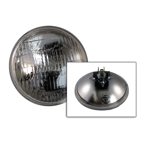 Sealed Beam Halogen Headlight Bulb 12 volt Fits  41-45 MB, GPW