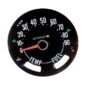 Compete Speedometer Cluster less Gauges 0-90 MPH Fits  55-83 CJ-3B, 5, Truck, Station Wagon