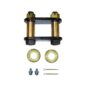 Leaf Spring Shackle Kit (Heavy Duty)  Fits 52-71 CJ-3B, 5, M38A1 (greasable)