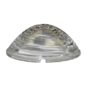 Replacement Park & Turn Signal Lamp Lens (Clear) Fits 53-71 CJ-3B, 5 (only fits 938897-CL assembly)