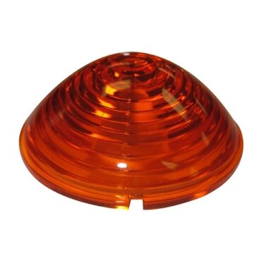 Replacement Park & Turn Signal Lamp Lens (Amber) Fits 53-71 CJ-3B, 5 (only fits 938897 assembly)