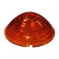 Replacement Park & Turn Signal Lamp Lens (Amber) Fits 53-71 CJ-3B, 5 (only fits 938897 assembly)
