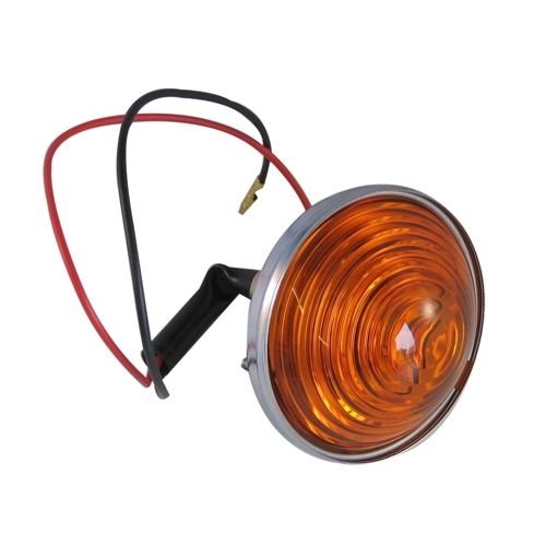 Replacement Park & Turn Signal Lamp Assembly (amber lens)  Fits  53-71 CJ-3B, 5