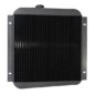 US Made Radiator Assembly (17") Fits 66-73 CJ-5, Jeepster Commando with V6-225 engine & manual tranmsision