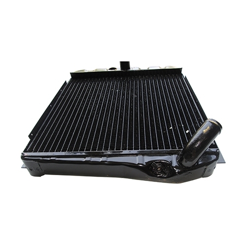 US Made Radiator Assembly (22")  Fits 66-73 CJ-5, Jeepster with V6-225 engine & automatic transmission