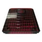Red Tail Light Lens (held with 4 screws on each side)  Fits 67-71 Jeepster Commando