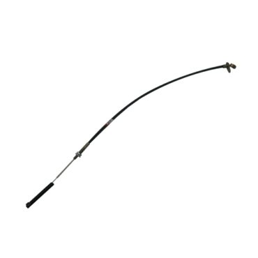 New Throttle Cable (Black) Fits  66-71 CJ-5, Jeepster Commando with V6-225 engine